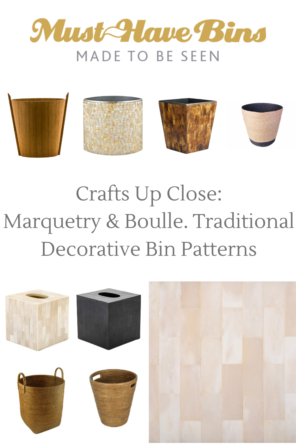 Marquetry and Inlay Collection