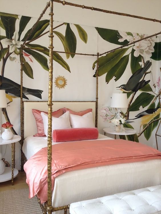 Tropical Bedroom Home Decor
