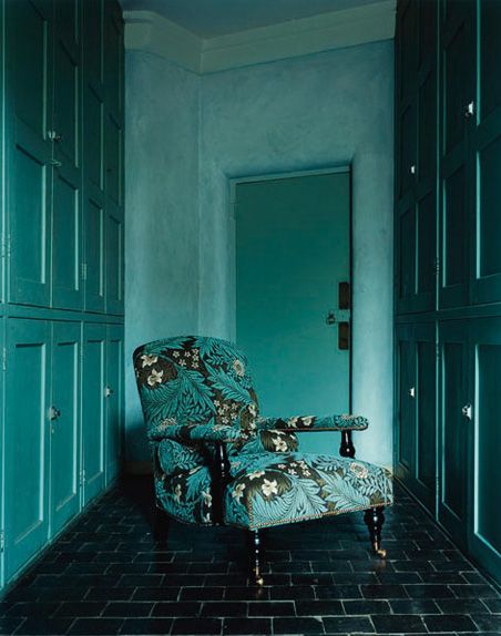 Blue William Morris Furniture