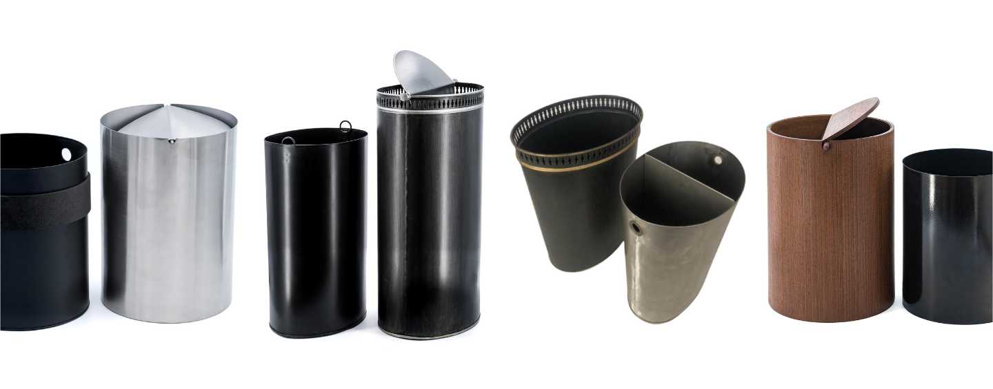 eco friendly Bins metal liners Reduce Single Use Plastic