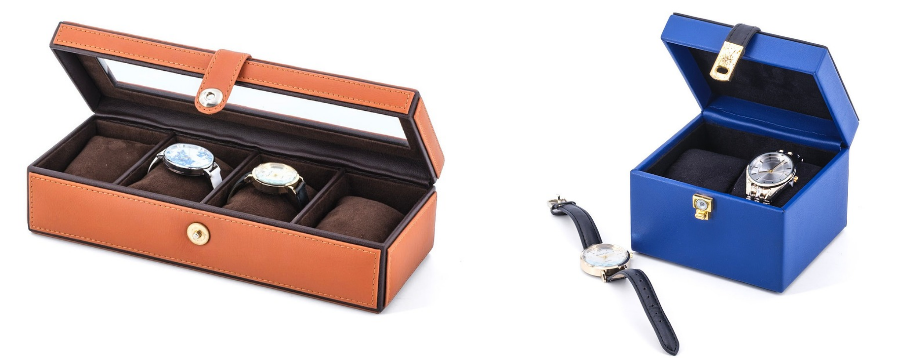 gift for watch collector watch box leather
