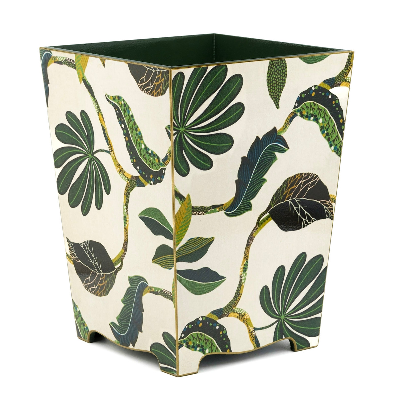 pretty green waste paper basket must have bins