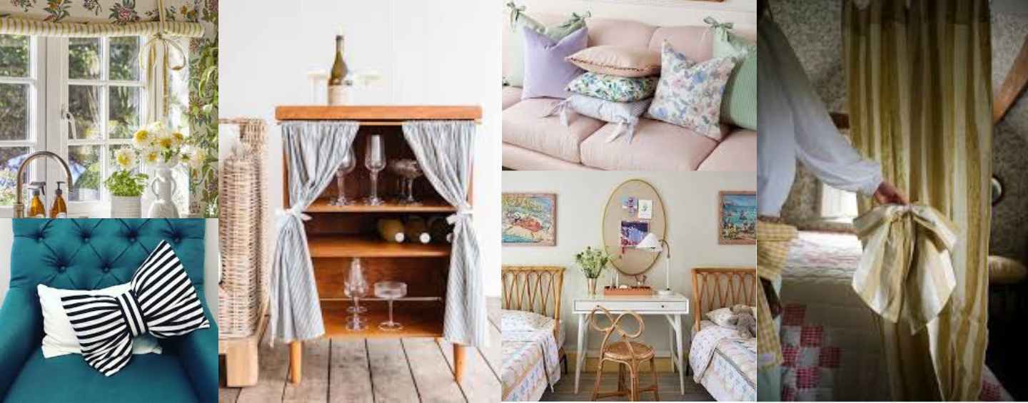 how to style your home with bows interior design