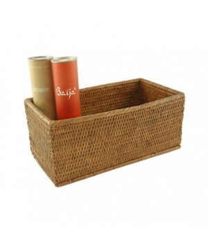 Natural Wicker Rattan Home Decor Storage Tray 