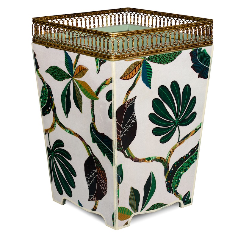 Pretty Green Waste Paper Bin Basket | Must-Have Bins